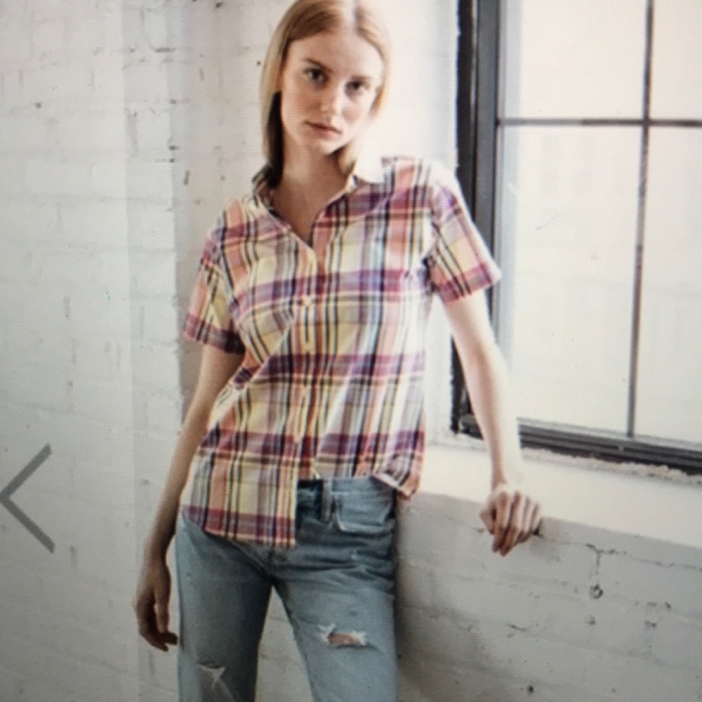 NWT Tradlands 105 Ventura Madras Shirt